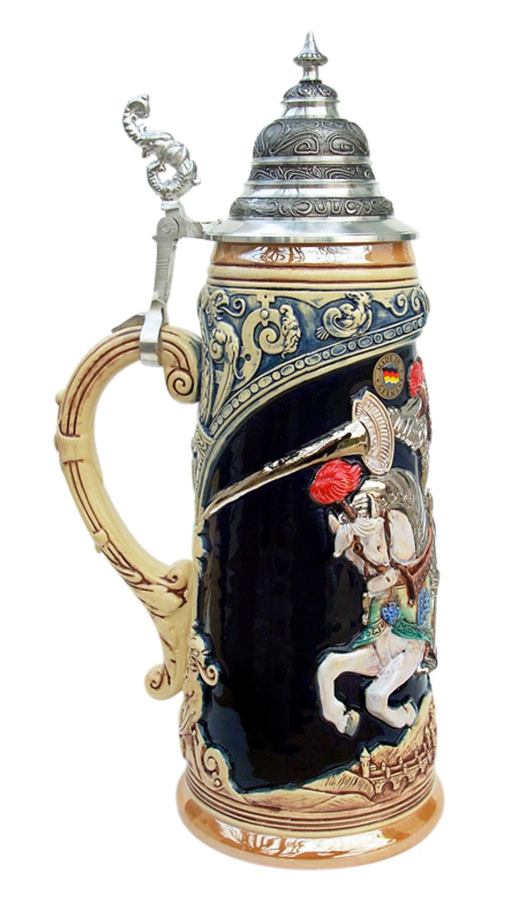King Limitaet 2011 | King Barbarossa Handpainted Beer Stein 3 King Limitaet 2011 | King Barbarossa Handpainted Beer Stein - Image 3