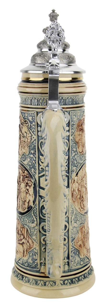 King Limitaet 2008 | Old Testament Antique Style Beer Stein - Image 5