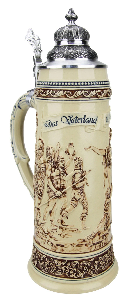 King Limitaet 2017 | Defending The Homeland Antique Style Beer Stein 1 King Limitaet 2017 | Defending The Homeland Antique Style Beer Stein
