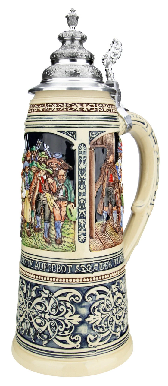 King Limitaet 2020 | Tyrolean Rebellion Handpainted Beer Stein - Image 5