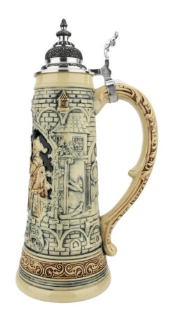 King Limitaet 2022 | Noblemen Celebration Antique Style Beer Stein -Luxury Cup Store King Limitaet 2022 Noblemen Celebration Antique Style Beer Stein K2052E RS SM 70398.1676415706