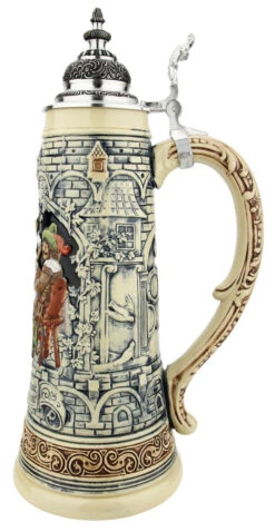 King Limitaet 2022 | Noblemen Celebration Handpainted Beer Stein -Luxury Cup Store King Limitaet 2022 Noblemen Celebration Handpainted Beer Stein K2052B RS SM 60639.1650407663