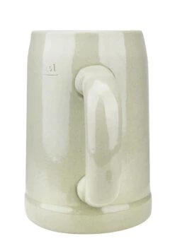 King Werk Gray Glaze Stoneware Beer Mug 0.5 Liter -Luxury Cup Store King Werk Gray Glaze Stoneware Beer Mug 0.5 Liter K400 05L Back SM 44974.1524511108