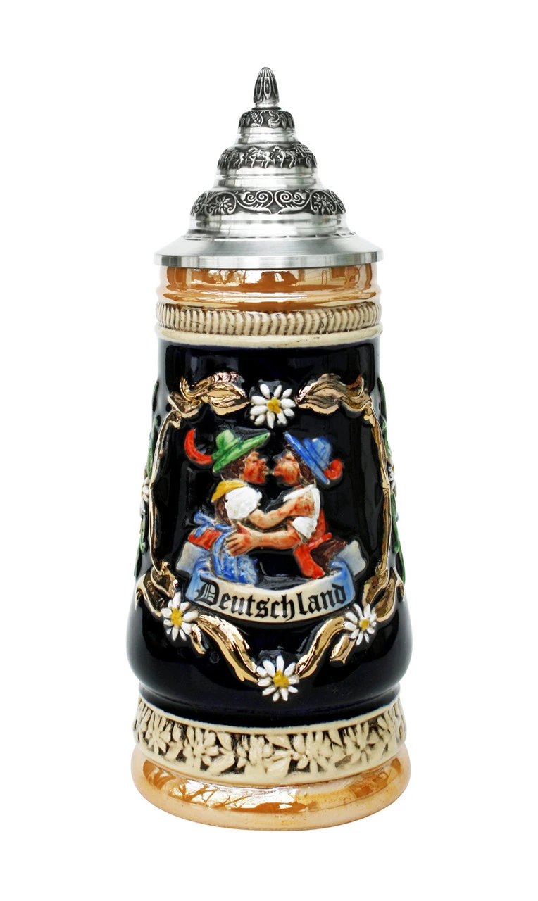 Kissing Couple German Beer Stein | 0.3 Liter 1 Kissing Couple German Beer Stein | 0.3 Liter