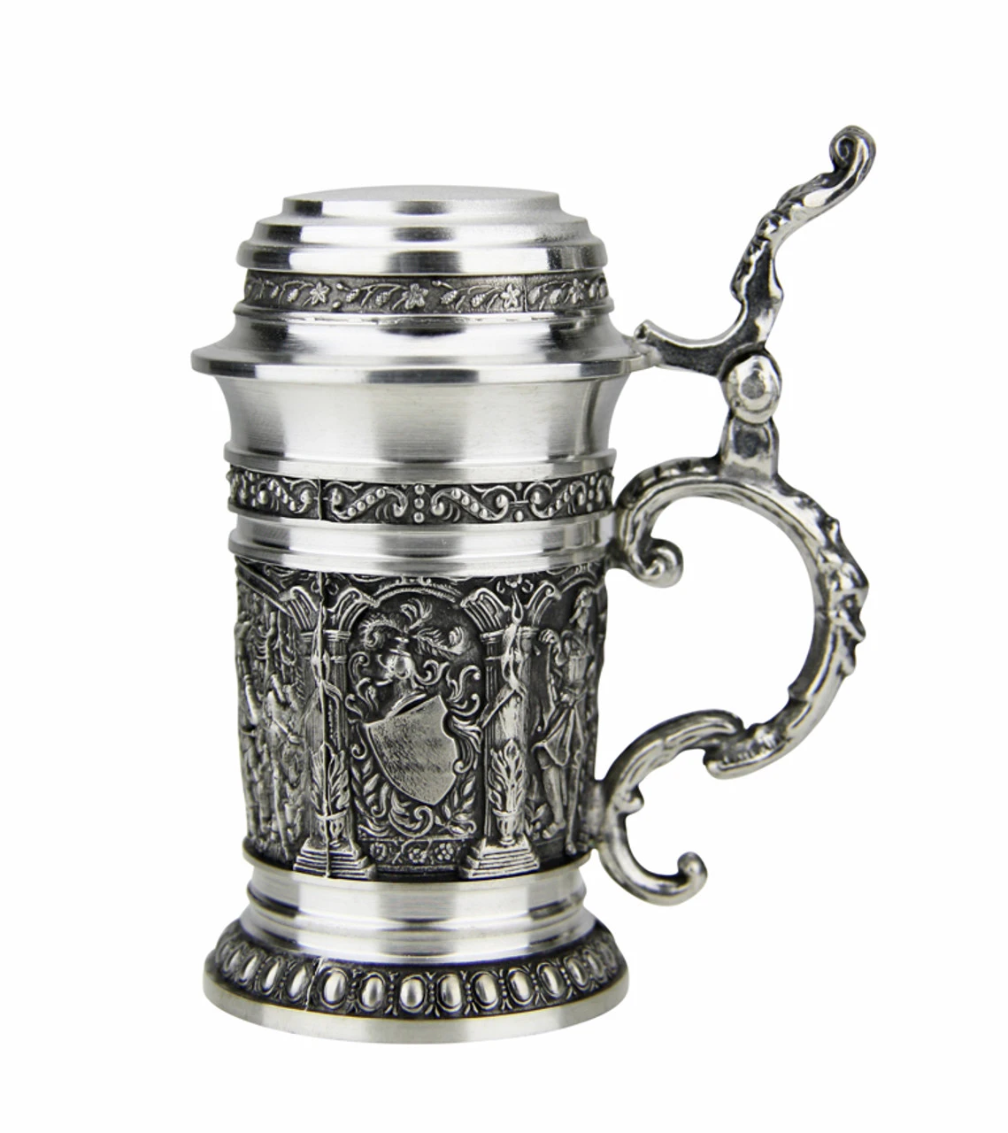 Knights Schnapps Pewter Mini Stein | 1.5oz 2 Knights Schnapps Pewter Mini Stein | 1.5oz - Image 2