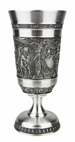 Knights Pewter Wine Goblet -Luxury Cup Store Knights Pewter Wine Cup DN8550Z S3 SM 40400.1541612954