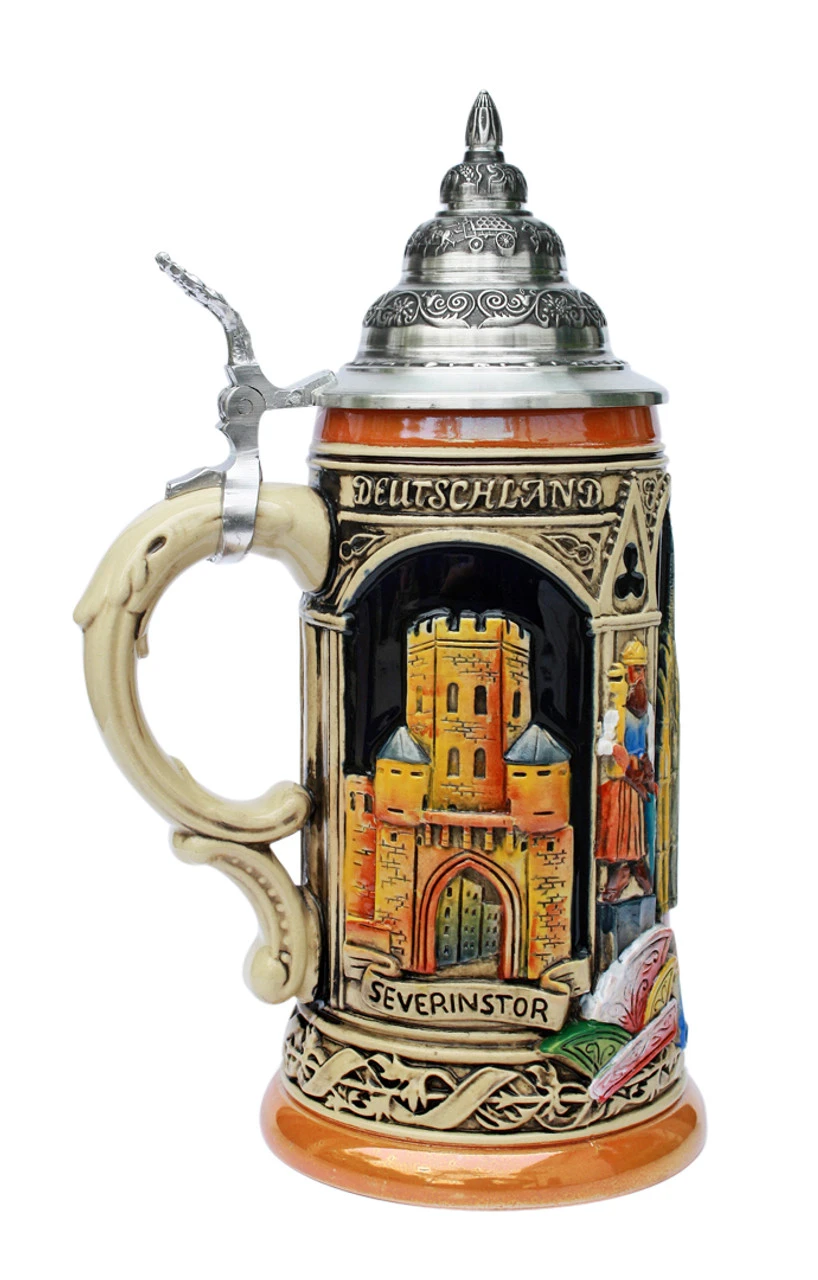 Cologne Koln Cathedral Beer Stein 2 Cologne Koln Cathedral Beer Stein - Image 2