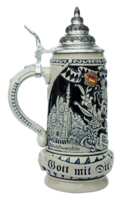 Land Of Bavaria Beer Stein Cobalt -Luxury Cup Store Land of Bavaria Beer Stein Cobalt K393SGB LS SM 11858.1401397453