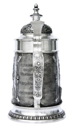 Land Of Bavaria Pewter Beer Stein 8 Land Of Bavaria Pewter Beer Stein -Luxury Cup Store Land of Bavaria Pewter Beer Stein DN8645SZ Back SM 18021.1398609488
