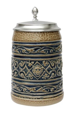 Lion Head Traditional Salt Glaze Beer Stein -Luxury Cup Store Lion Head Traditional Salt Glaze Beer Stein K6201SB FNT SM 84970.1423684719