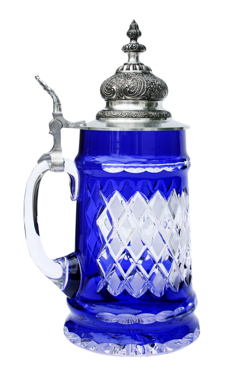 Lord Of Crystal Beer Stein Blue - Image 3