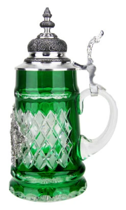 Lord Of Crystal Deutschland Beer Stein Green -Luxury Cup Store Lord of Crystal Deutschland Beer Stein Green K6002G RS SM 47428.1490046605