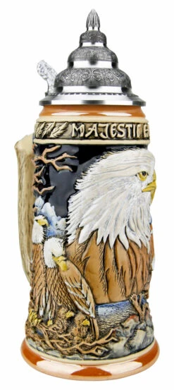 Majestic Eagle Beer Stein -Luxury Cup Store Majestic Eagle Beer Stein K958 LA SM 21377.1527115318