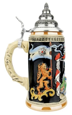Majestic Neuschwanstein Castle German Beer Stein -Luxury Cup Store Majestic Neuschwanstein Castle German Beer Stein K306NSS LS SM 85081.1650923756