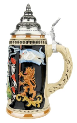 Majestic Neuschwanstein Castle German Beer Stein -Luxury Cup Store Majestic Neuschwanstein Castle German Beer Stein K306NSS RS SM 76514.1650923754