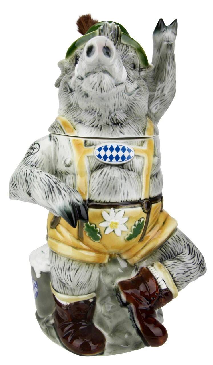 Max The Bavarian Boar Stein 2 Max The Bavarian Boar Stein - Image 2