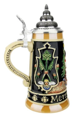Merry Christmas German Christmas Beer Stein -Luxury Cup Store Merry Christmas German Christmas Beer Stein K031 LS SM 34067.1585686214
