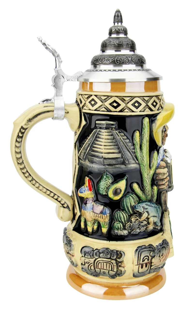 Mexico Beer Stein 3 Mexico Beer Stein - Image 3