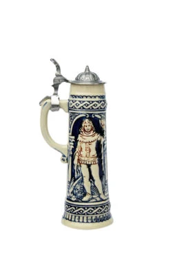 Falconer Mini German Schnapps Stein -Luxury Cup Store Mini Falconer Beer Stein 0.125 Liter K230E LS SM 62948.1401397995