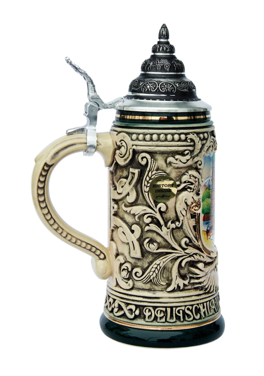 Munich City Skyline Beer Stein 0.4 Liter 2 Munich City Skyline Beer Stein 0.4 Liter - Image 2