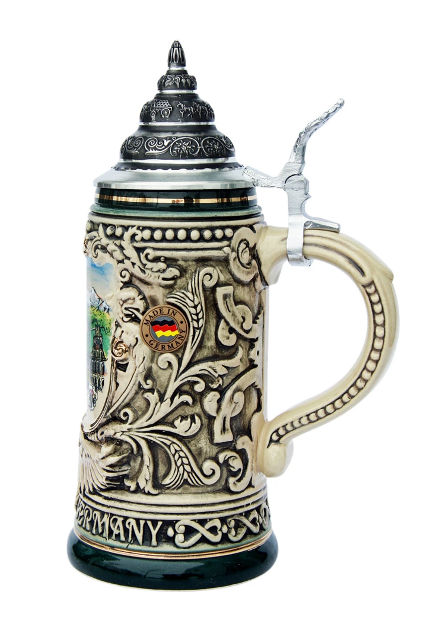 Munich City Skyline Beer Stein 0.4 Liter 3 Munich City Skyline Beer Stein 0.4 Liter - Image 3