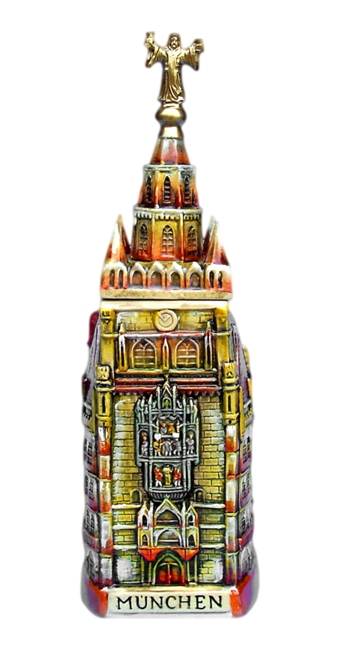 Munich Town Hall 3D Beer Stein 1 Munich Town Hall 3D Beer Stein