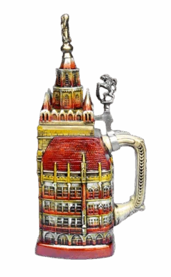 Munich Town Hall 3D Beer Stein 6 Munich Town Hall 3D Beer Stein -Luxury Cup Store Munich Town Hall 3D Beer Stein K155 SM 72471.1395869247