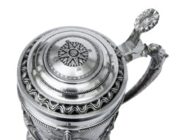 Nautical La Paloma Pewter Beer Stein -Luxury Cup Store Nautical La Paloma Pewter Beer Stein AS10356 Detail SM 74802.1398609635
