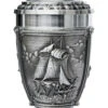 Nautical La Paloma Pewter Beer Stein