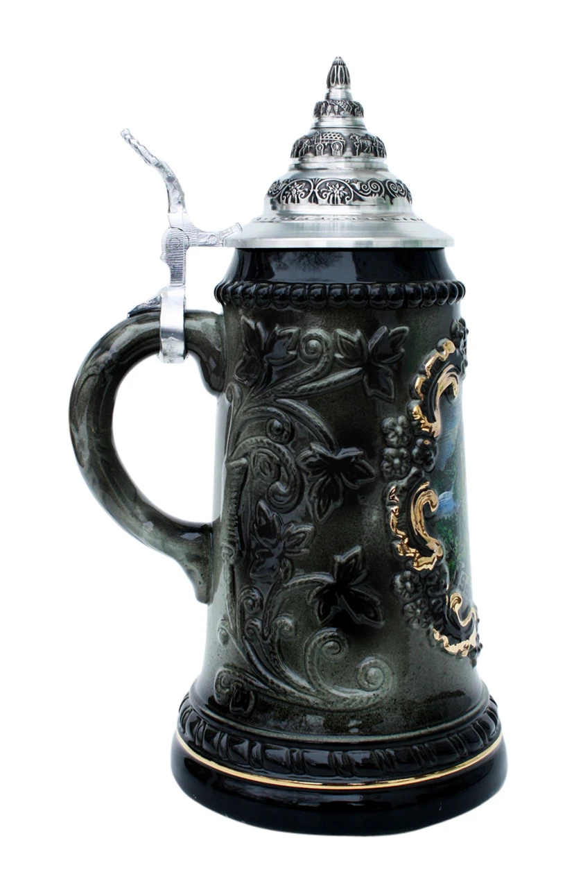 Castle Neuschwanstein Souvenir Beer Stein 2 Castle Neuschwanstein Souvenir Beer Stein - Image 2