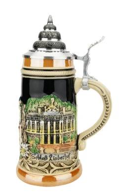 Neuschwanstein And Bavarian Castles Beer Stein | 0.25 Liter -Luxury Cup Store Neuschwanstein and Bavarian Castles Beer Stein 0.25 Liter K308KO RS SM 57924.1618335219