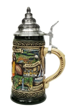 New Zealand Beer Stein Rustic -Luxury Cup Store New Zealand Beer Stein Rustic K300RRUN RS SM 23791.1446647664