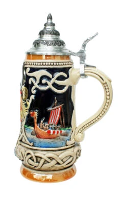 Norway Viking Beer Stein -Luxury Cup Store Norway Viking Beer Stein K303VN RS SM 69473.1401398336