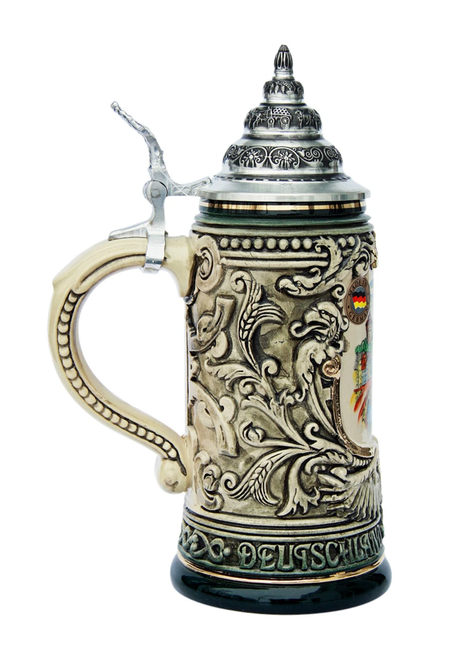 Nuernberg City Skyline Beer Stein 0.4 Liter 3 Nuernberg City Skyline Beer Stein 0.4 Liter - Image 3