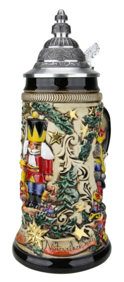 Nutcracker Suite Christmas Beer Stein Rustic -Luxury Cup Store Nutcracker Suite Christmas Beer Stein Rustic ZB1532906 RA SM 50895.1543363085