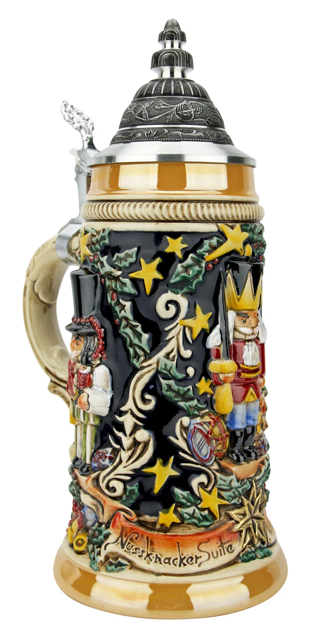 Nutcracker Suite Christmas Beer Stein 2 Nutcracker Suite Christmas Beer Stein - Image 2