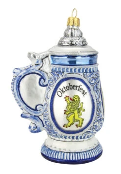 Oktoberfest Beer Stein Glass Christmas Ornament -Luxury Cup Store Oktoberfest Beer Stein Glass Christmas Ornament GSA1400NOKT LS SM 52026.1612903632