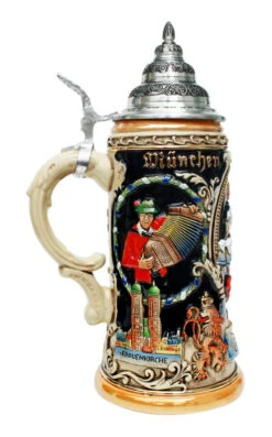 Oktoberfest Dancing Beermaid Beer Stein -Luxury Cup Store Oktoberfest Dancing Beermaid Beer Stein K202 4A LS SM 16423.1395936825