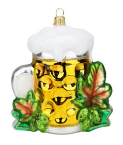 Oktoberfest Glass Christmas Ornament -Luxury Cup Store Oktoberfest Glass Christmas Ornament PP0866 Back SM 92045.1541708588