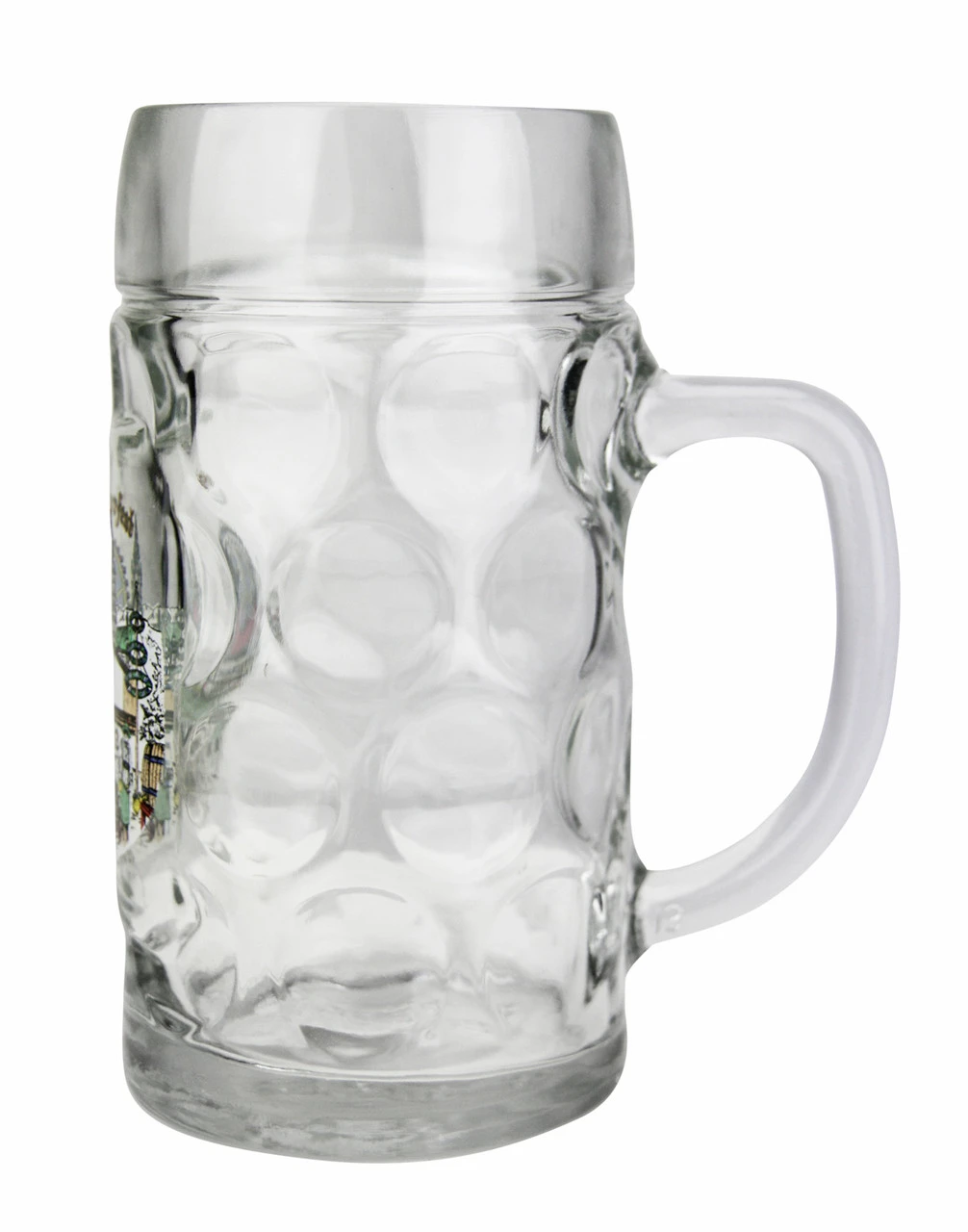 Oktoberfest Munich Dimpled Oktoberfest Glass Beer Mug 0.5 Liter - Image 2