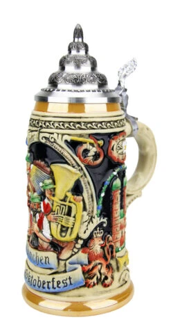 Oktoberfest Oompah Band Beer Stein | 0.4 Liter 7 Oktoberfest Oompah Band Beer Stein | 0.4 Liter -Luxury Cup Store Oktoberfest Oompah Band Beer Stein 0.4 Liter K202 2BL4 RA SM 78719.1489697230