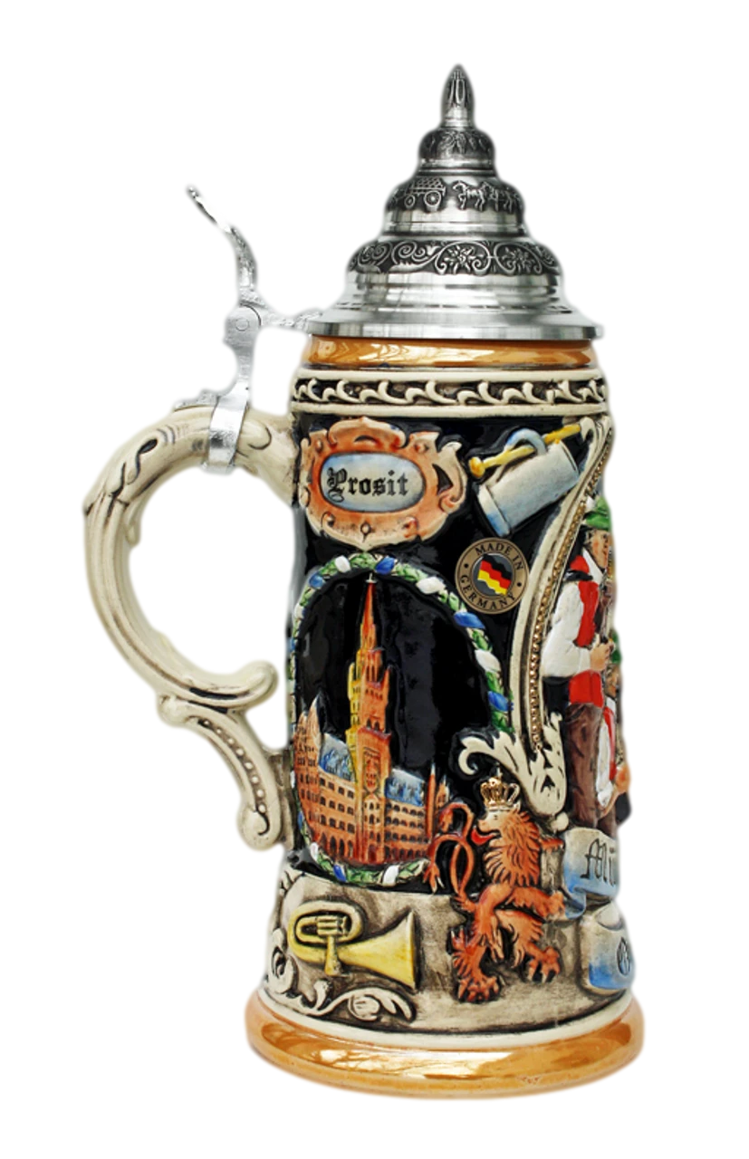 Oktoberfest Oompah Band Beer Stein 2 Oktoberfest Oompah Band Beer Stein - Image 2
