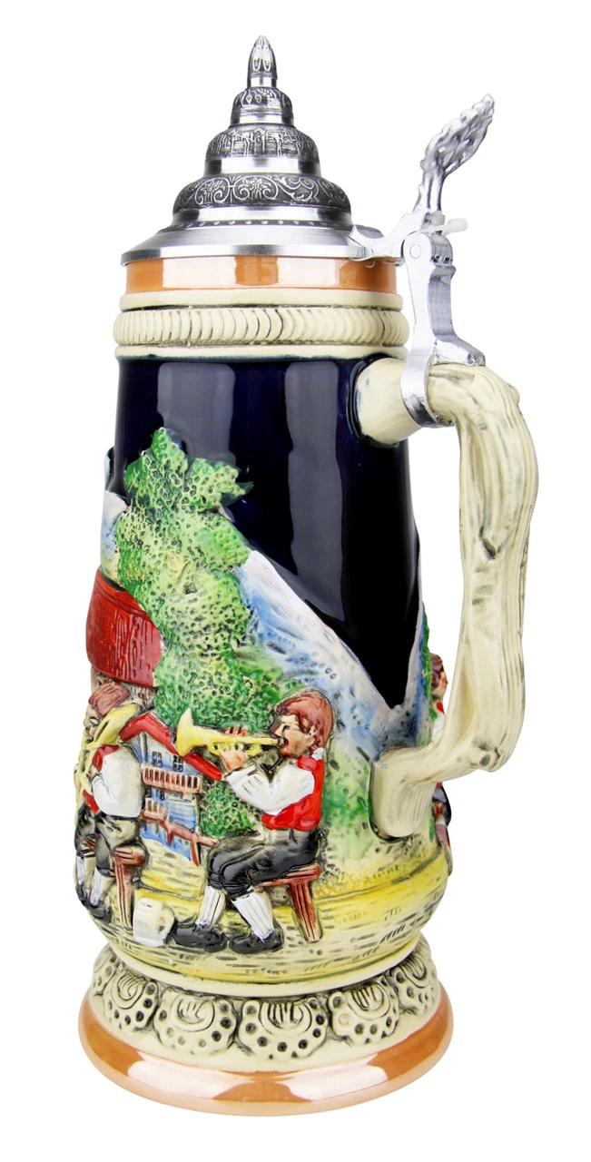 Alpine Oompah Band Beer Stein | 1 Liter - Image 4