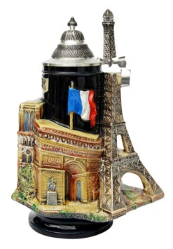 Paris France 3D Beer Stein -Luxury Cup Store Paris France 3D Beer Stein K3963 RS SM 29946.1417710006