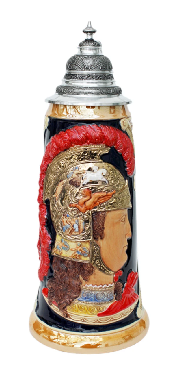 King Limitaet 2009 | Peter Duemler Minerva Handpainted Beer Stein