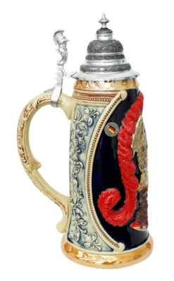 King Limitaet 2009 | Peter Duemler Minerva Handpainted Beer Stein -Luxury Cup Store Peter Dumler Minerva Limitat 2009 Beer Stein K2039B LS SM 01314.1395936979
