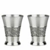 Nuremberg Style Pfeffersacke Pewter Shot Cup 1oz | Set Of 2