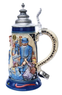 Policeman Beer Stein -Luxury Cup Store Policeman Beer Stein K30111 RS SM 20620.1401398767