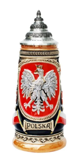 Polska Beer Stein Cobalt