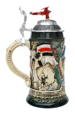 Red Baron Commemorative Beer Stein 6 Red Baron Commemorative Beer Stein -Luxury Cup Store Red Baron Plane Beer Stein KT1000BF LS SM 23007.1401398889